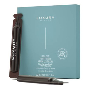Green Light (Грин Лайт) Лосьон против выпадения волос для мужчин (Relive Fiale Anticaduta Uomo), 12х7 мл.