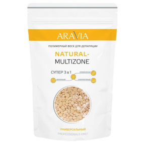 Aravia (Аравия) Воск полимерный для депиляции универсальный (Natural-Multizone), 1000 мл.
