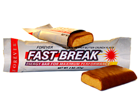 FLP (ФЛП) Форевер Фаст Брейк Энергетический Батончик (Forever Living Products Fast Break), 10 шт.Х60 г.