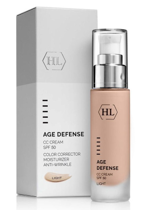 Holy Land (Холи Ленд) Корректирующий крем (Age Defense CC Cream Light (SPF50)), 50 мл.