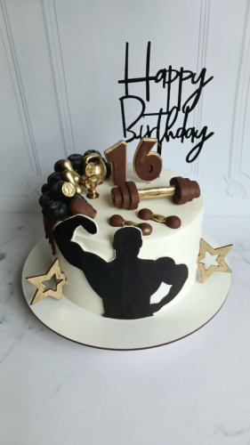 Тематический пп-торт ко Дню Рождения, (цена за 1 кг)