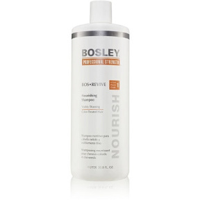 Bosley (Бослей) Шампунь питательный для истонченных окрашенных волос (Воs revive (step 1) Nourishing Shampoo Visibly Thinning  Color-Treated Hair), 1000 мл