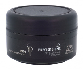 Wella (Велла) Воск для укладки и блеска сильной фиксации (SP Men Just Men Precise Shine Classic Wax), 75 мл 