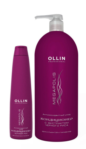Ollin (Олин) Кондиционер на основе черного риса (Megapolis), 300/1000 мл.