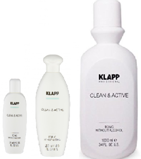 Klapp (Клапп) Тоник без спирта (Clean & Active | Tonic without Alcohol), 75/250/1000 мл.