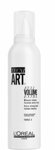 Loreal (Лореаль) Мусс для придания экстра-объёма и супер фиксации тонких волос (Tecni.Art Full Volume Extra), 250 мл.