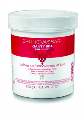 Bruno Vassari (Бруно Вассари) Пилинг с Кьянти для тела (Spa Kianty Esfoliante All’Uva Rossa), 600 мл