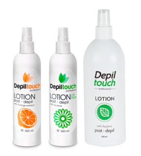 Depiltouch (Депилтач) Лосьон после депиляции в ассортименте, 300/500 мл.