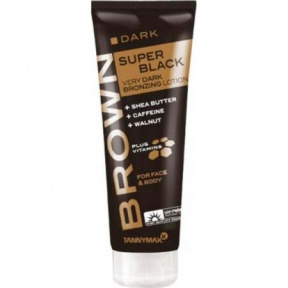 TannyMax (ТанниМакс) Cредство для загара в солярии с усиленным бронзатором (Super Black Very Dark Bronzing Lotion), 125 мл 